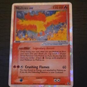 Moltres ex Holofoil Trading Card - Red/Orange